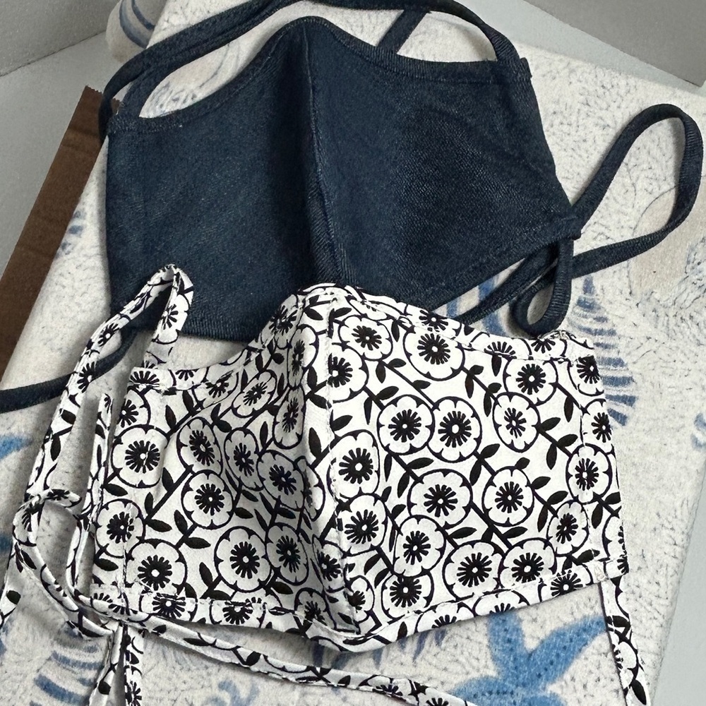 Brighton Face Masks Cloth Lot of 2 NWT